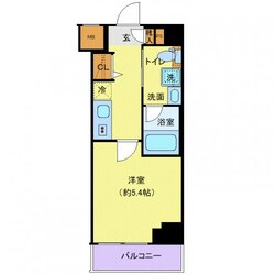 クレヴィスタ高円寺の物件間取画像